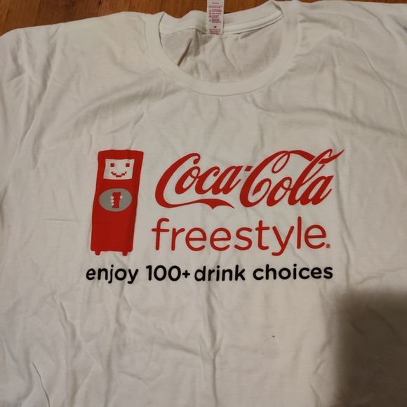 Coca Cola Freestyle shirt, XL - Picture 2 of 3